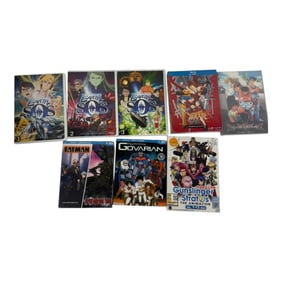 Vintage Japanese Anime Limited Edition DVDs & Blu-ray Discs Collection Movie Lot