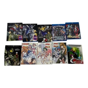 Vintage Japanese Anime Limited Edition DVDs & Blu-ray Discs Collection Movie Lot