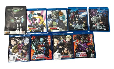 Vintage Japanese Anime Limited Edition DVDs & Blu-ray Discs Collection Movie Lot