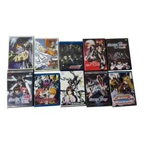 Vintage Japanese Anime Limited Edition DVDs & Blu-ray Discs Collection Movie Lot