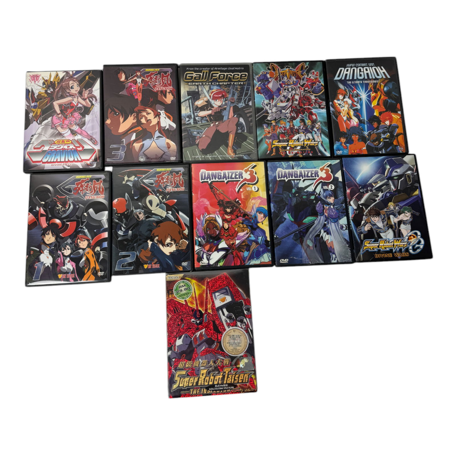 Vintage Japanese Anime Limited Edition DVDs & Blu-ray Discs Collection Movie Lot (1 of 4)