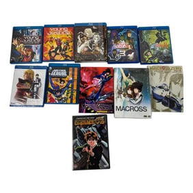 Vintage Japanese Anime Limited Edition DVDs & Blu-ray Discs Collection Movie Lot