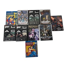 Vintage Japanese Anime Limited Edition DVDs & Blu-ray Discs Collection Movie Lot