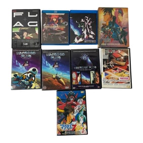 Vintage Japanese Anime Limited Edition DVDs & Blu-ray Discs Collection Movie Lot
