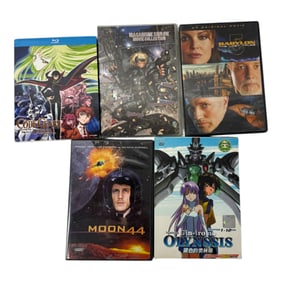 Vintage Japanese Anime Limited Edition DVDs & Blu-ray Discs Collection Movie Lot