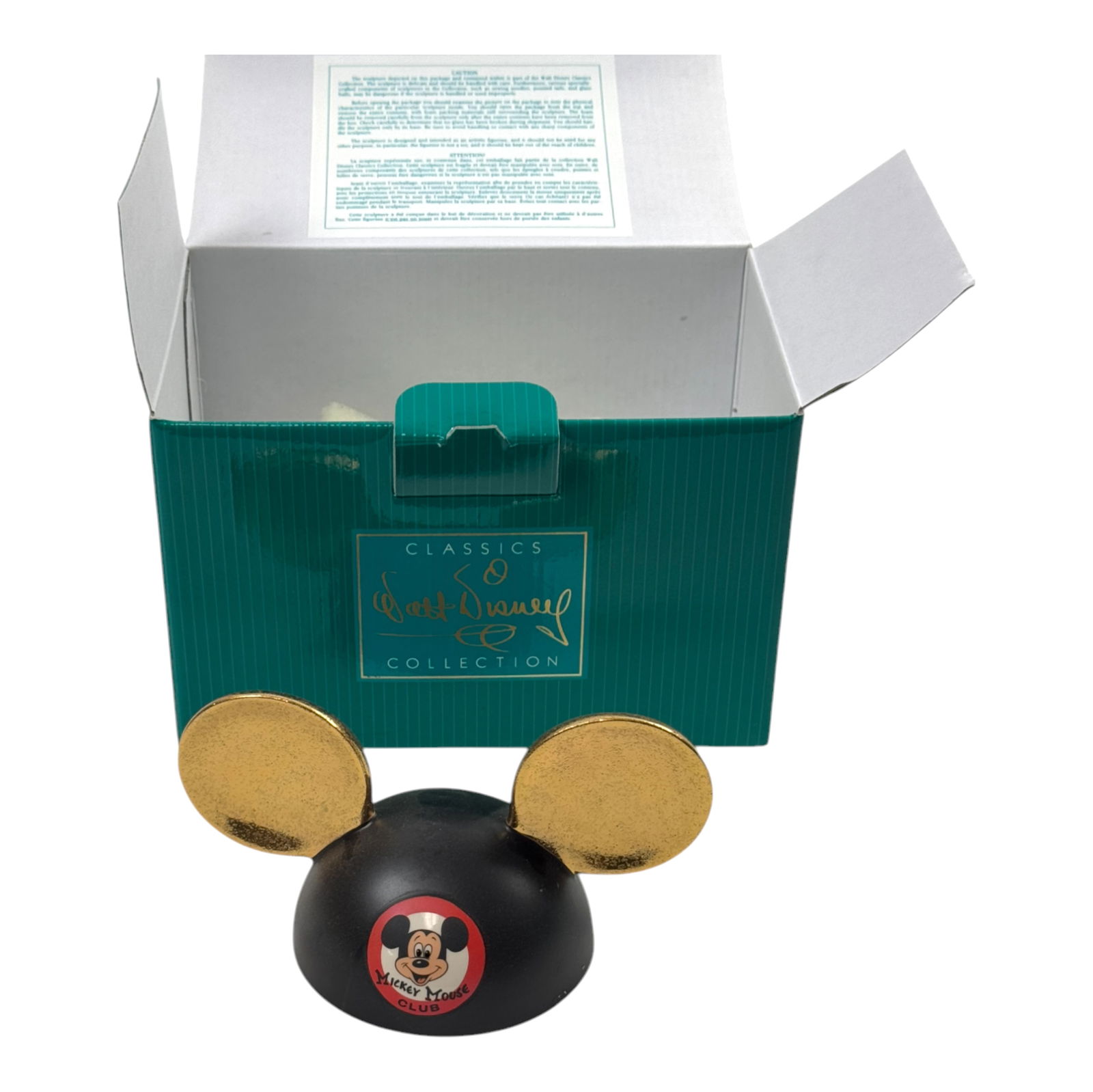 WDCC Disney Classic Collection Mickey Mouse Club House Honorary Ears Hat Figurine: WDCC Disney Classic Collection Mickey Mouse Club House Honorary Ears Hat Figurine