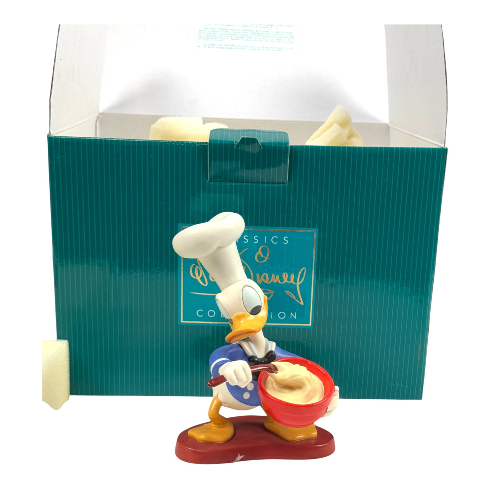 WDCC Disney Classic Collection Chef Donald Duck Something Cooking LE Figurine: WDCC Disney Classic Collection Chef Donald Duck Something Cooking LE Figurine
