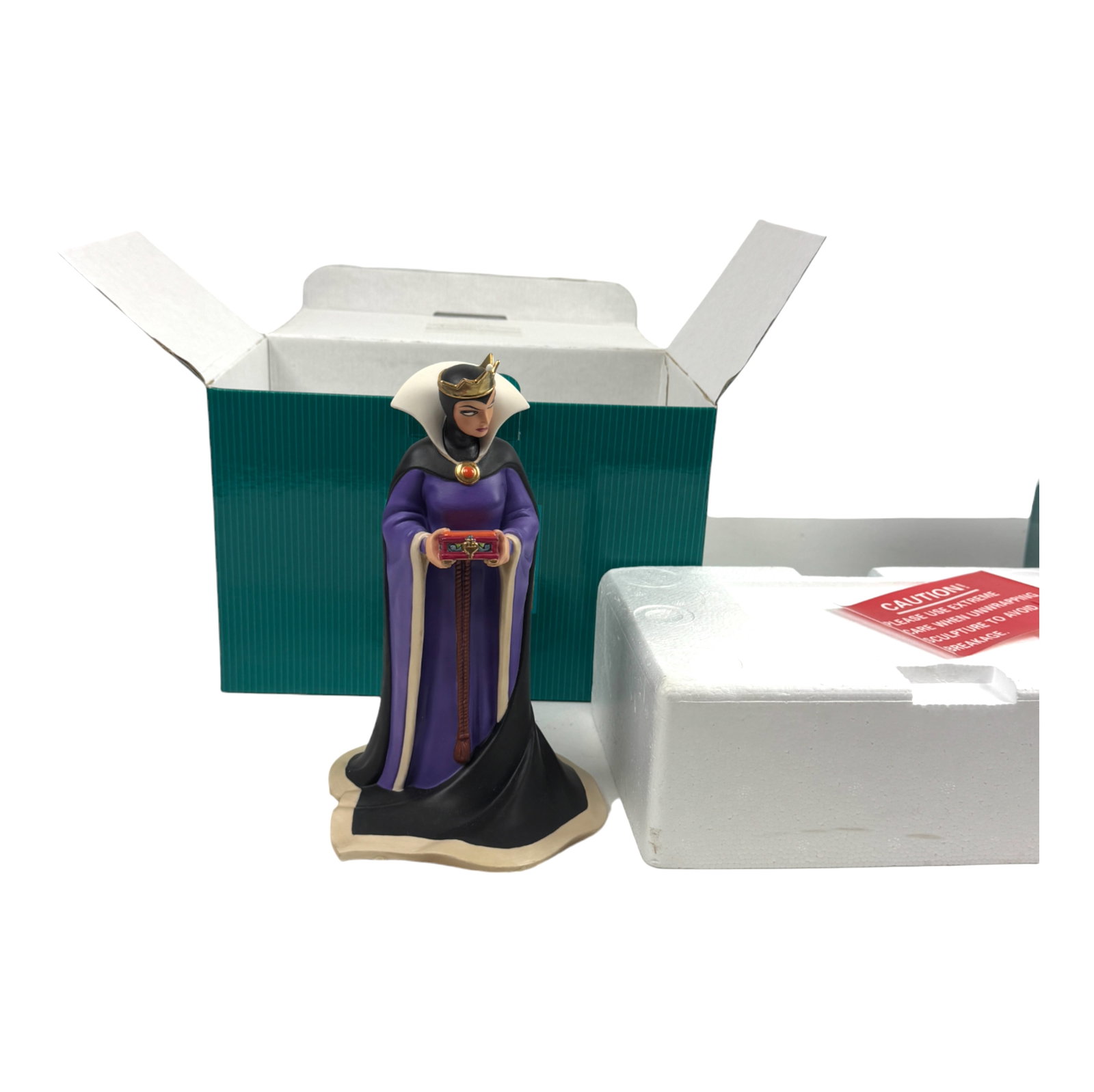 WDCC Disney Classic Collection Snow White 60th Anniversary Wicked Queen 1997 LE Figurine: WDCC Disney Classic Collection Snow White 60th Anniversary Wicked Queen 1997 LE Figurine