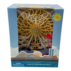 Disneyland California Adventure Paradise Pier Monorail Play Set Sun Wheel NIB