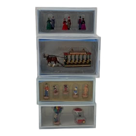 Disney Olszewski Disneyland Mainstreet Collection Mini Figurine Collection Lot