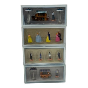 Disney Olszewski Disneyland Mainstreet Collection Mini Figurine Collection Lot