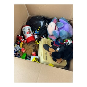 Vintage Disneyland Mickey Mouse and More Huge Plush Figure Collection Lot