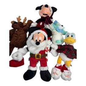 Vintage Big Minnie Mouse Disney Plush Figure Toys