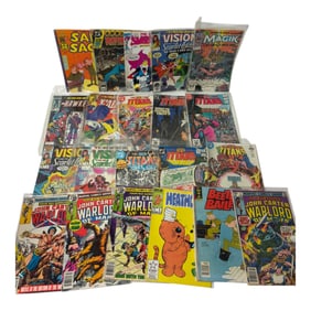 Vintage Marvel and DC Comic Book Collection Lot