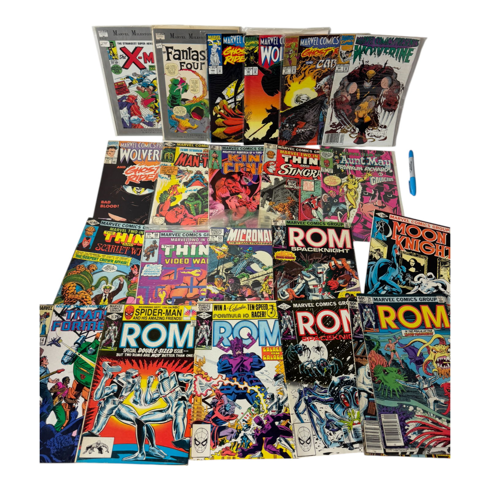 Vintage Marvel Comic Book Collection Lot (1 of 5)