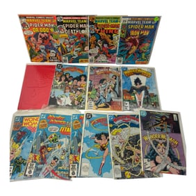 Spider-Man and Wonder Woman Comic Book Collection Lot