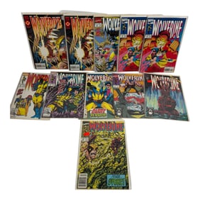 Marvel Wolverine Comic Book Collection Lot