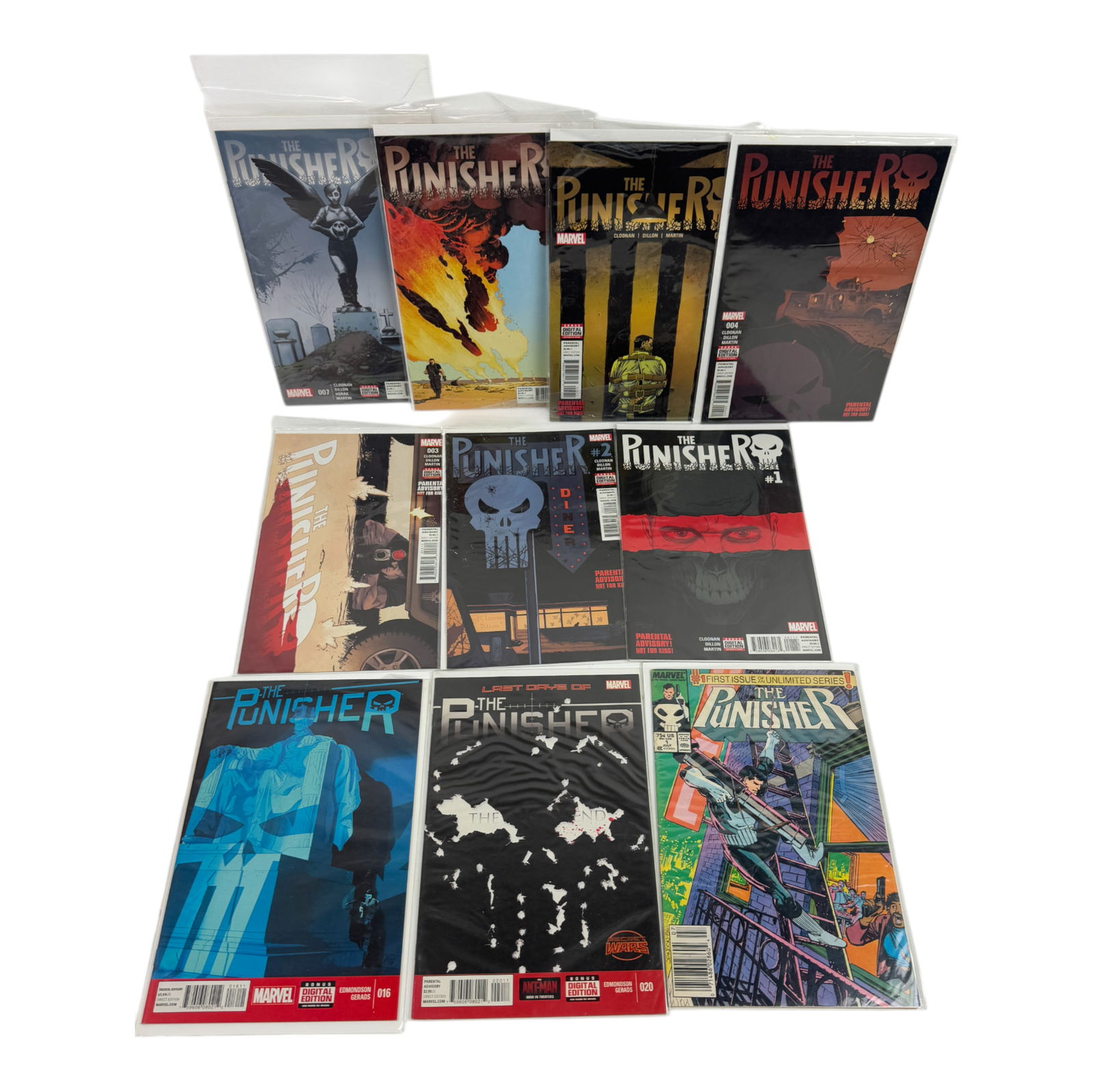 Marvel Punisher Comic Book Collection Lot (1 of 5)