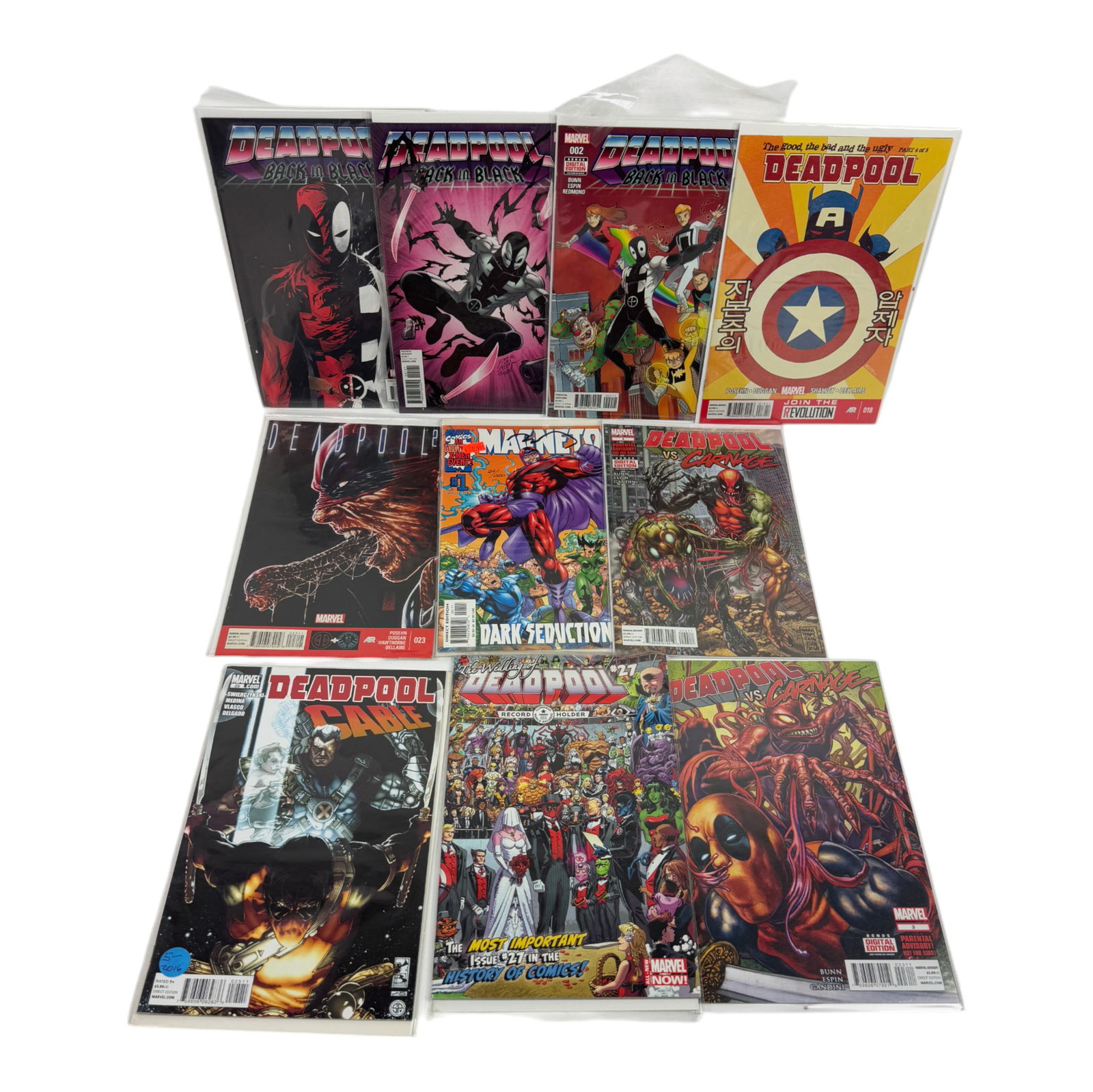 Marvel Deadpool Comic Book Collection Lot (1 of 5)