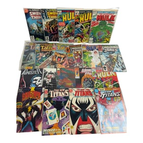 Vintage DC Swamp Thing Comic Book Collection Lot