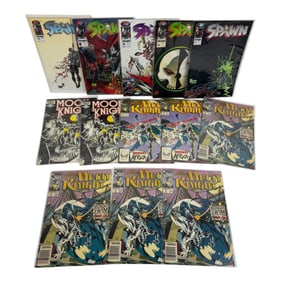 Spawn & Moon Knight Comic Book Collection Lot