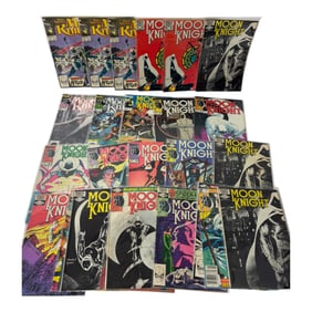 Marvel Moon Knight Comic Book Collection Lot