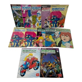 Vintage Robotech COmic Book Collection Lot