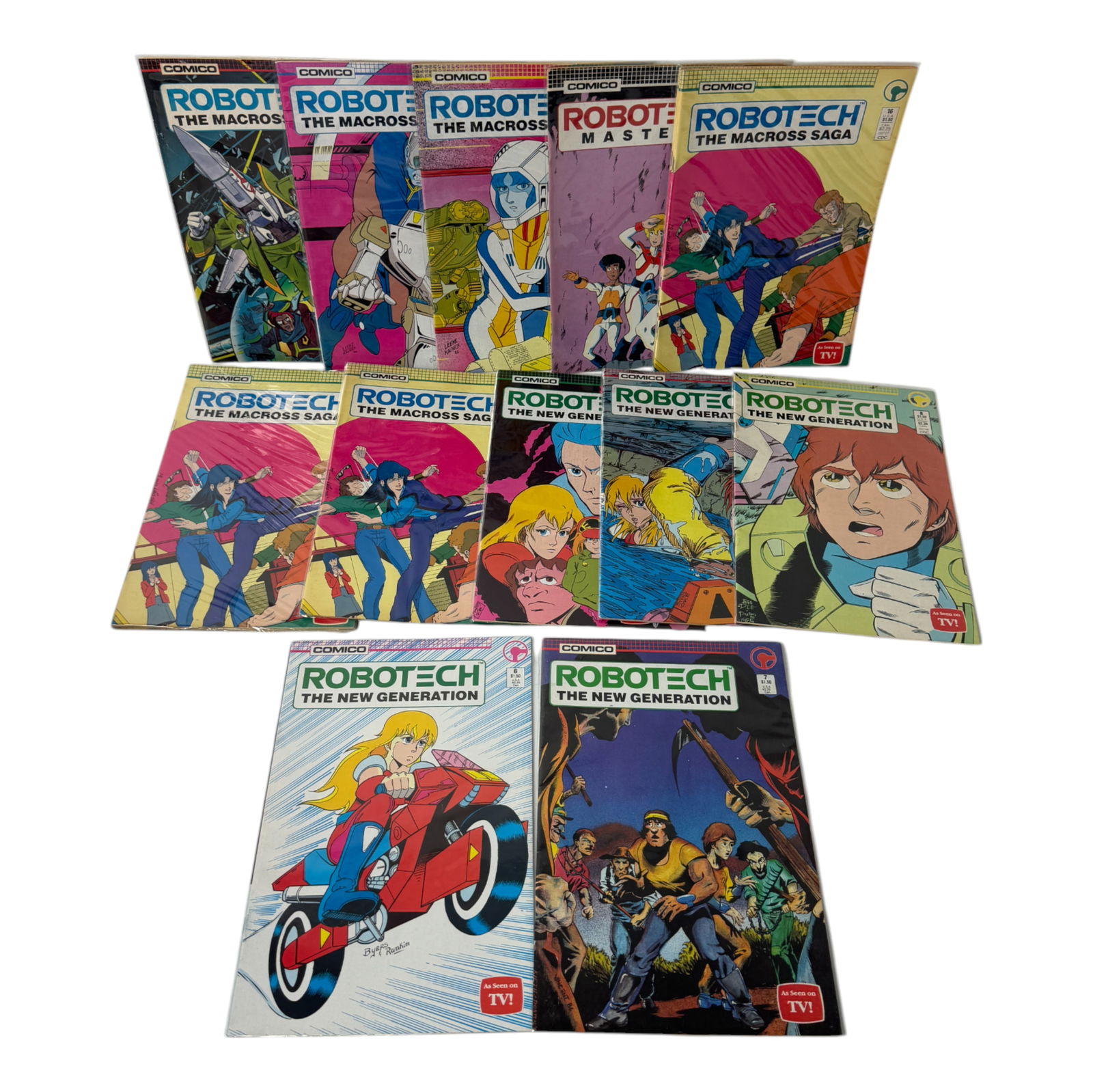 Vintage Robotech COmic Book Collection Lot (1 of 4)