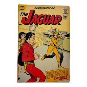 Adventures of the Jaguar #6 Vintage 1962 Comic Book