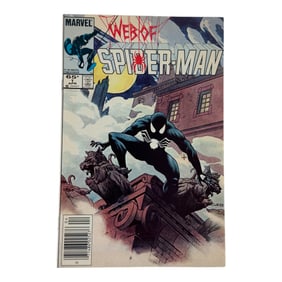 Web of Spider-Man #1 Marvel 1984 Newsstand Comic Book