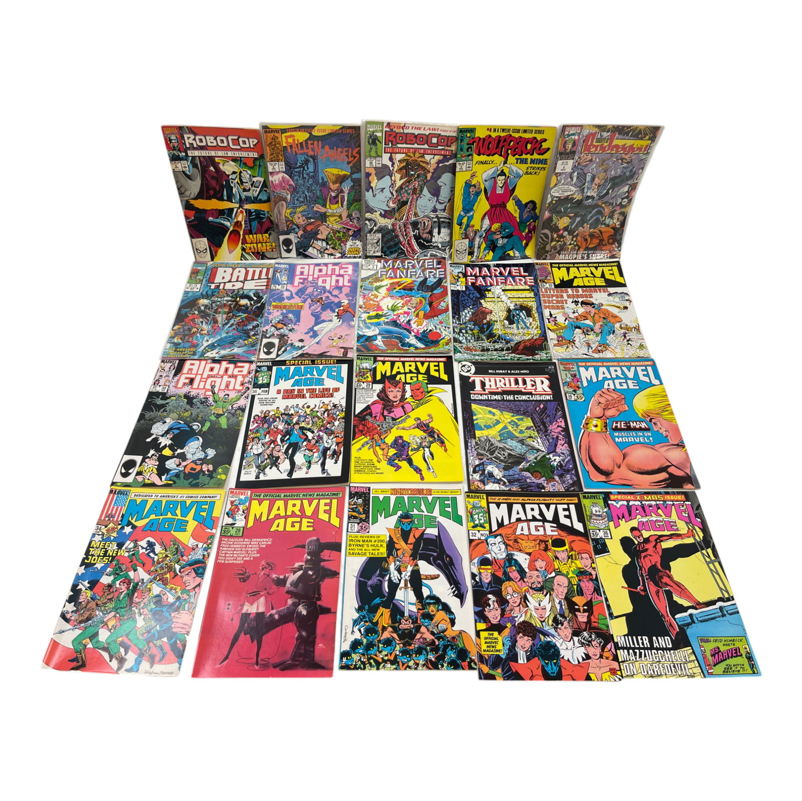 Vintage Mixed Comic Book Collection Lot (1 of 6)