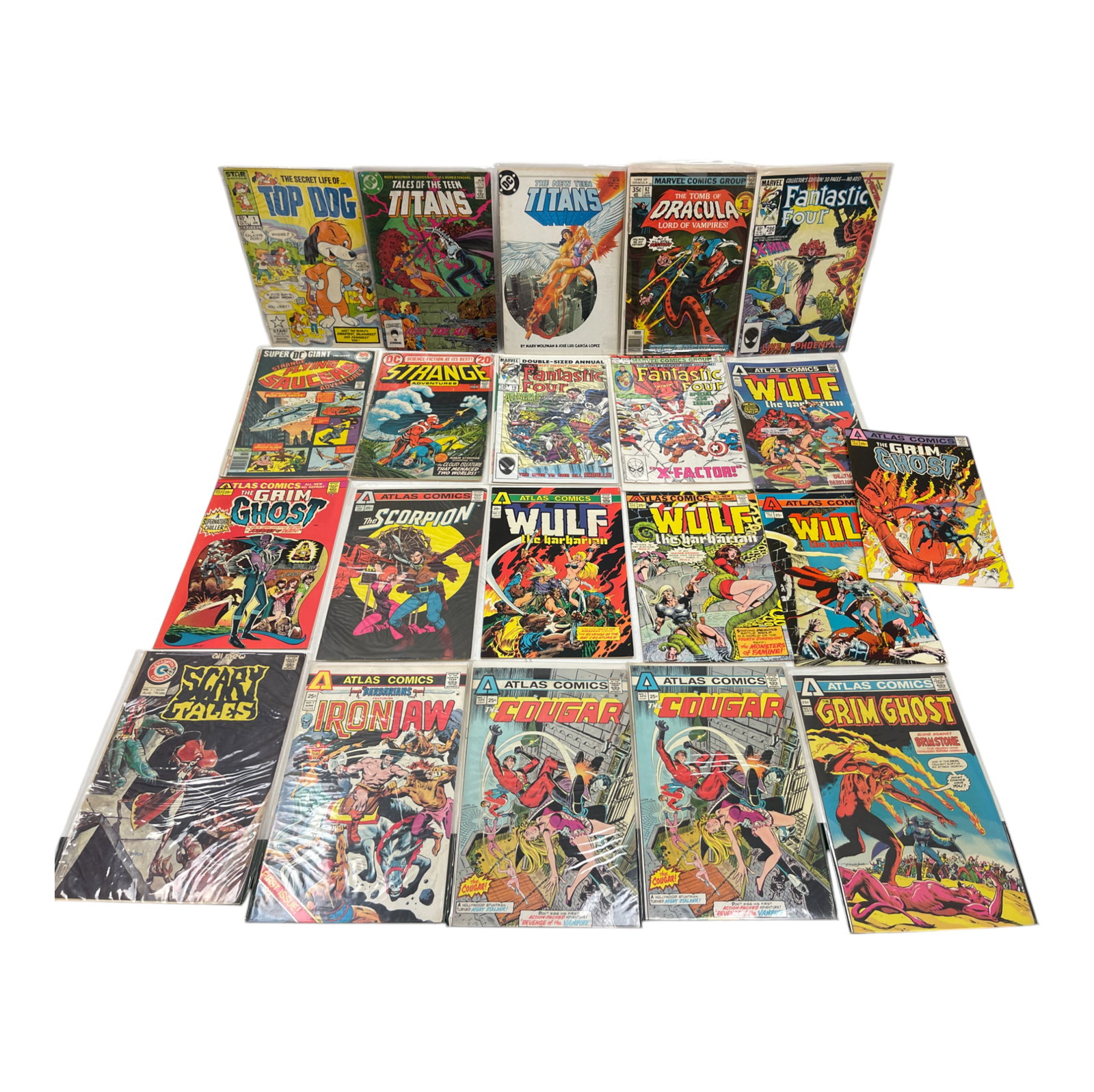 Vintage Mixed Comic Book Collection Lot (1 of 6)