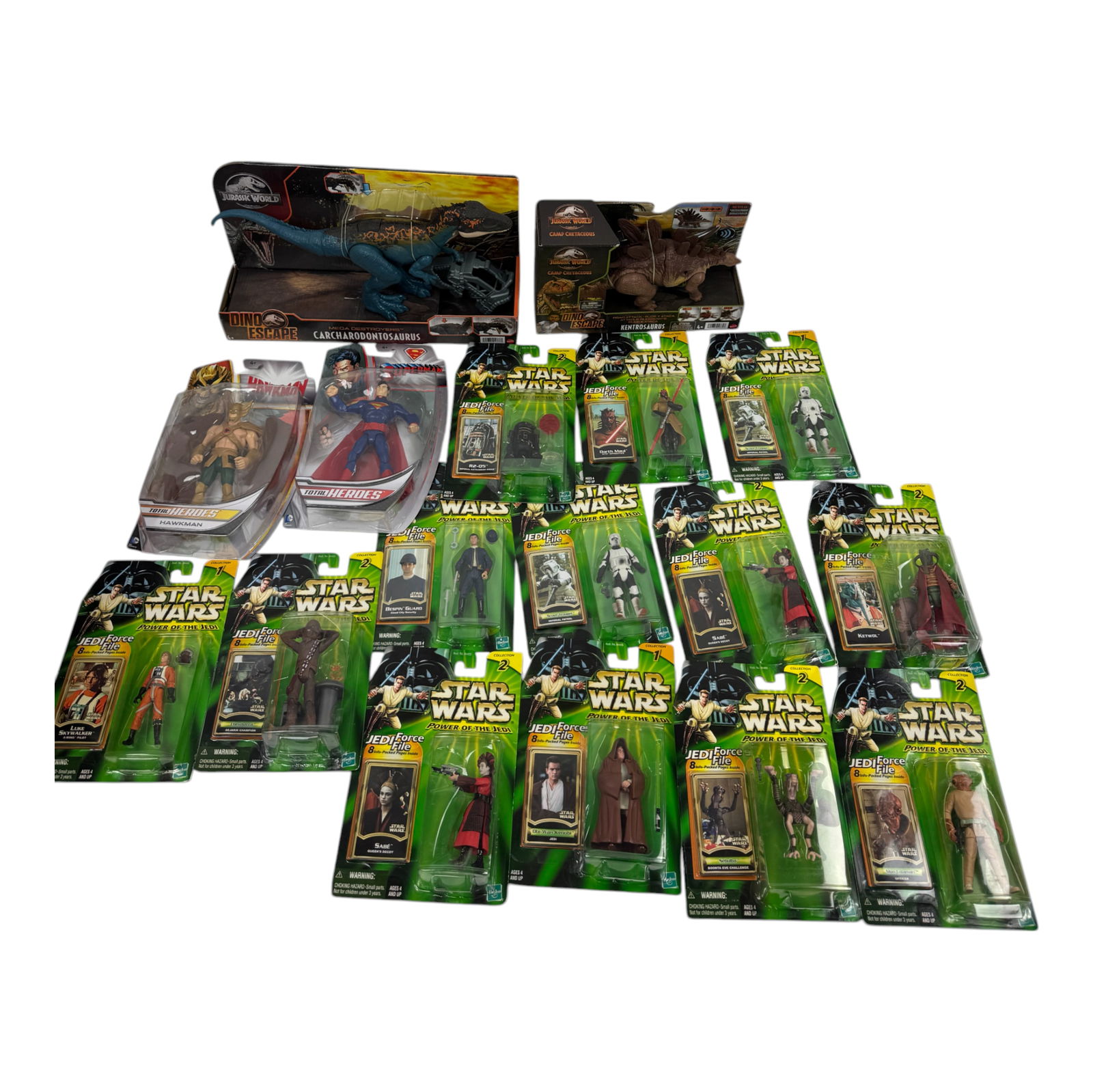 Star Was Jurassic Park Action Figure Collection Lot (1 of 17)