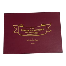 The Disney Golden Ornament Collection - The Danbury Mint 12Pc