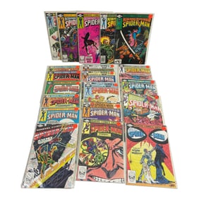 Vintage Marvel Spiderman Comic Book Collection Lot