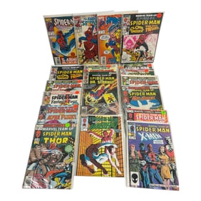 Vintage Marvel Spiderman Comic Book Collection Lot