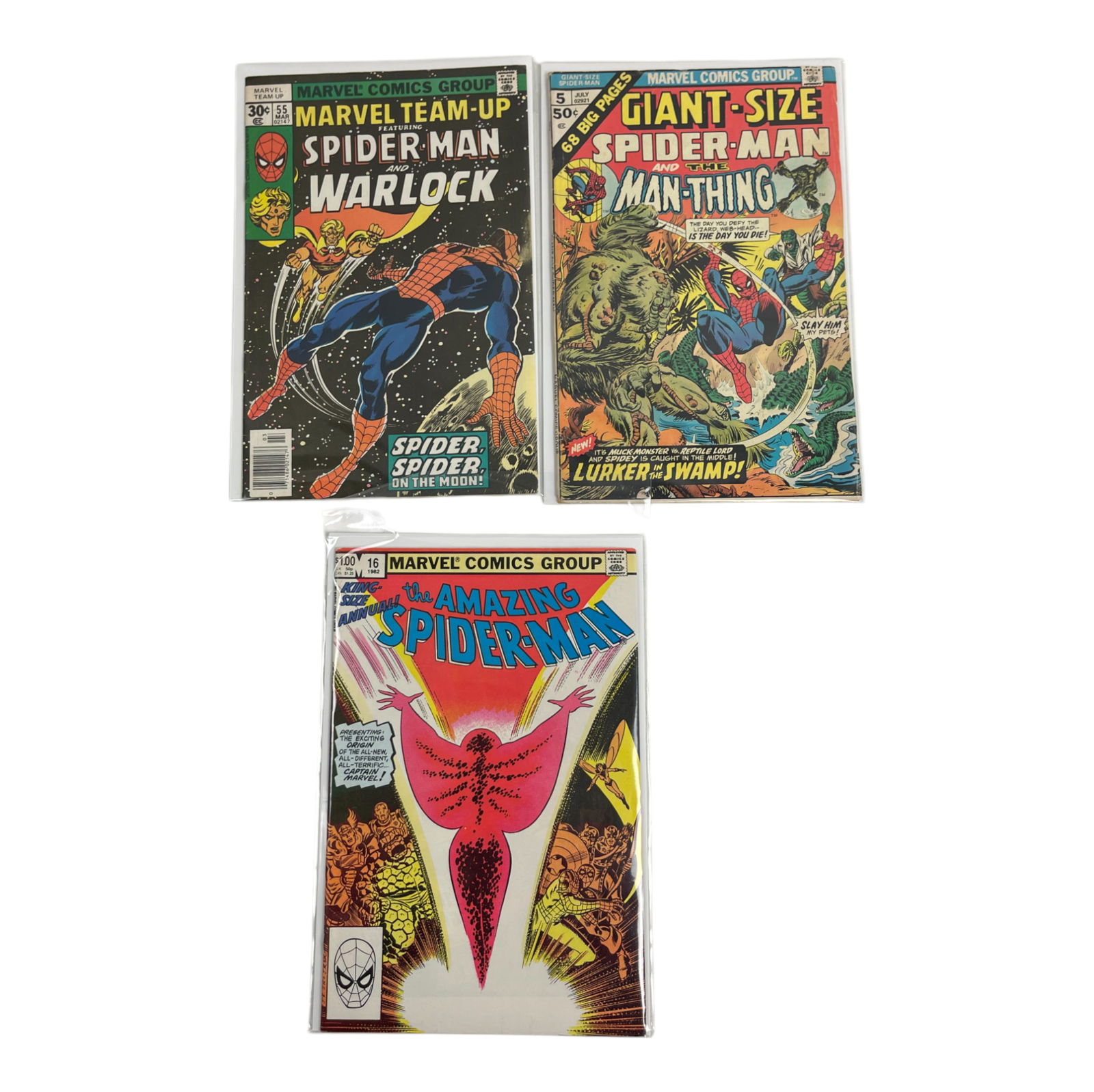 Vintage Marvel Spiderman Comic Book Collection Lot (1 of 6)