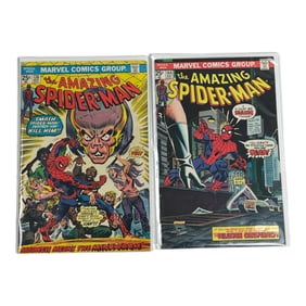 Vintage Marvel Spiderman Comic Book Collection Lot