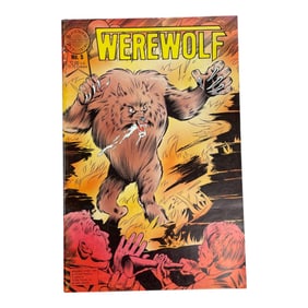 Werewolf Vintage Blackthorne Publishing 1987 Comic Book