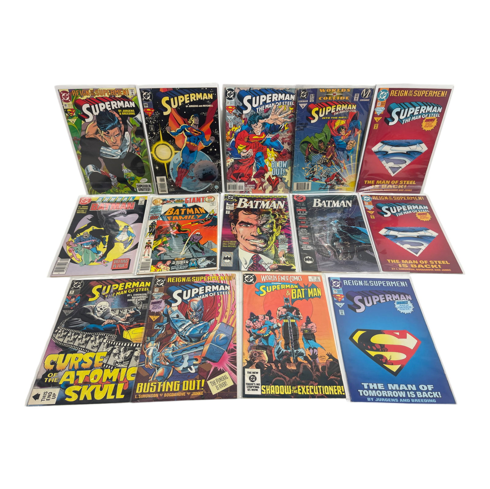 Superman Batman DC Comic Book Collection Lot (1 of 4)