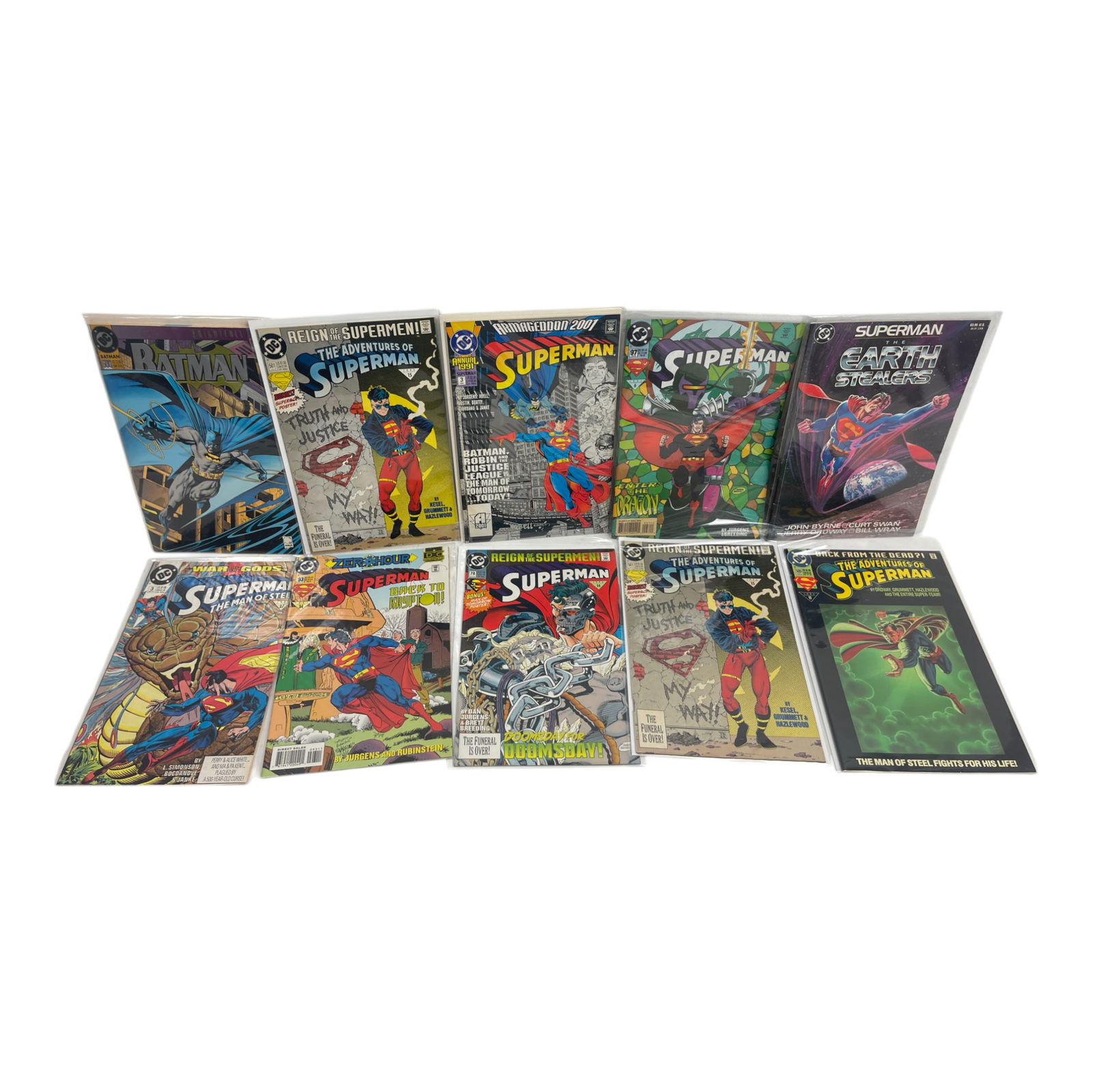 Batman & Superman DC Comic Book Collection Lot (1 of 3)