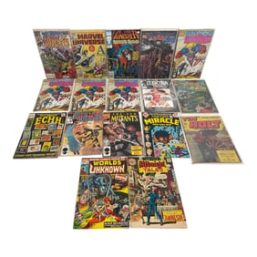 Mixed DC and Marvel Comic Book Lot