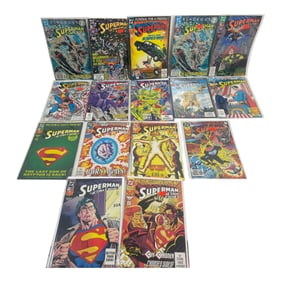 Superman DC Vintage Comic Book Lot
