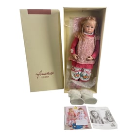 2006 Annette Himstedt Kinder Doll - Linchen 124/377 Limited Edition with COA