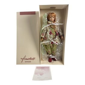 2002 Annette Himstedt Kinder Doll - Rosemieke 106/277 Limited Edition with COA