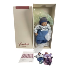 2003 Annette Himstedt Kinder Doll - Club Puppe Lenny 55/713 Limited Edition with COA