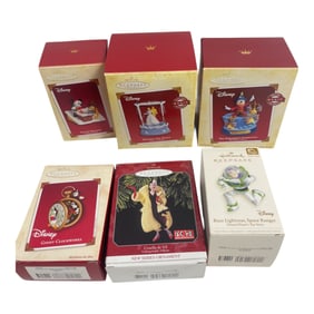 Disney Hallmark Keepsake Vintage Christmas Ornaments