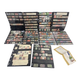 Rare Vintage Worldwide Stamp Collection Lot