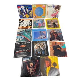 Vintage 45RPM Vinyl Record Collection Lot