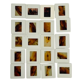 Vintage Pin Up Nude Female Model Photo Slides Erotic Photographer Adult Lot 20